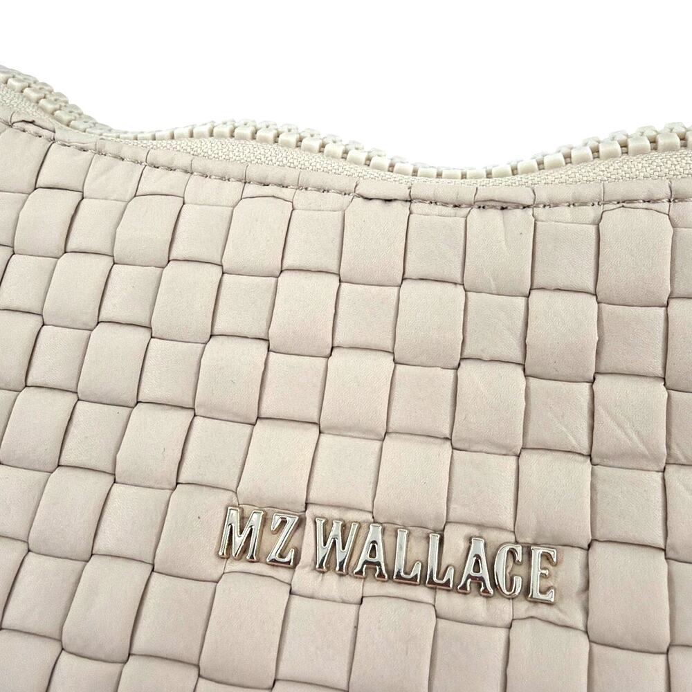 MZ Wallace Buff Medium Woven Shoulder Bag - Picture 3 of 11